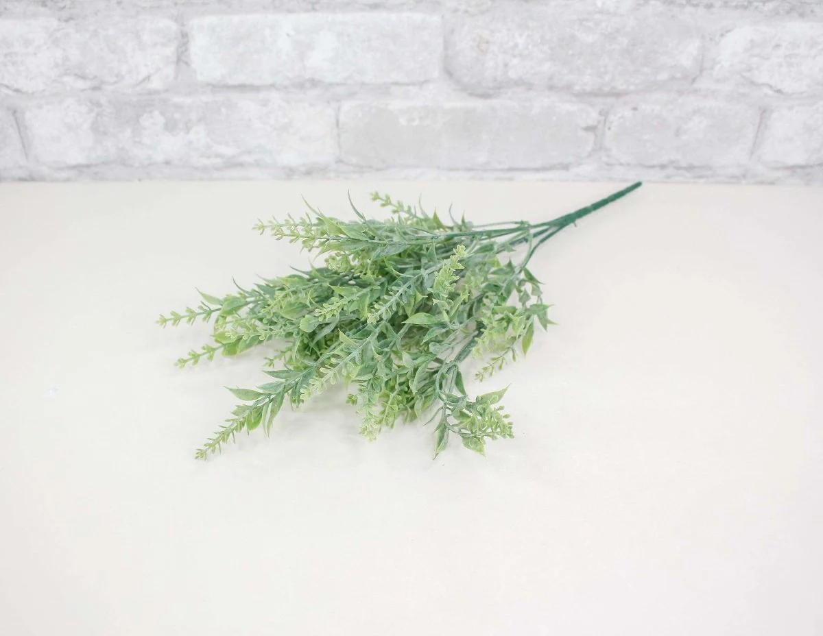 14" Lavender Spray - Green - Image 3