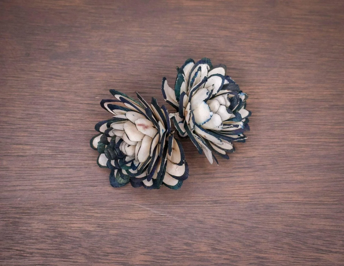 2" Almond w/ Blue Tips (10 Pack) - Image 2