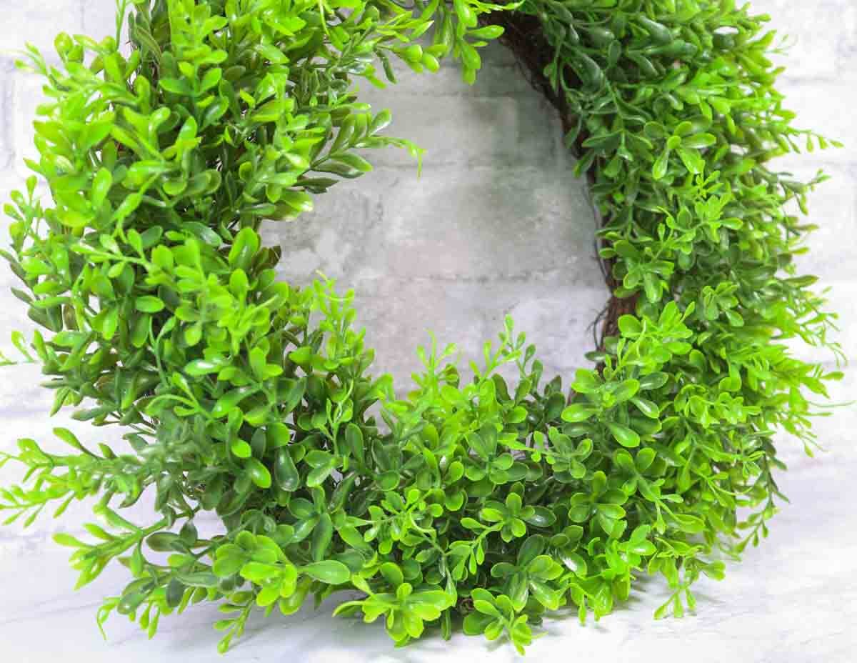 20" Boxwood Wreath - Image 4