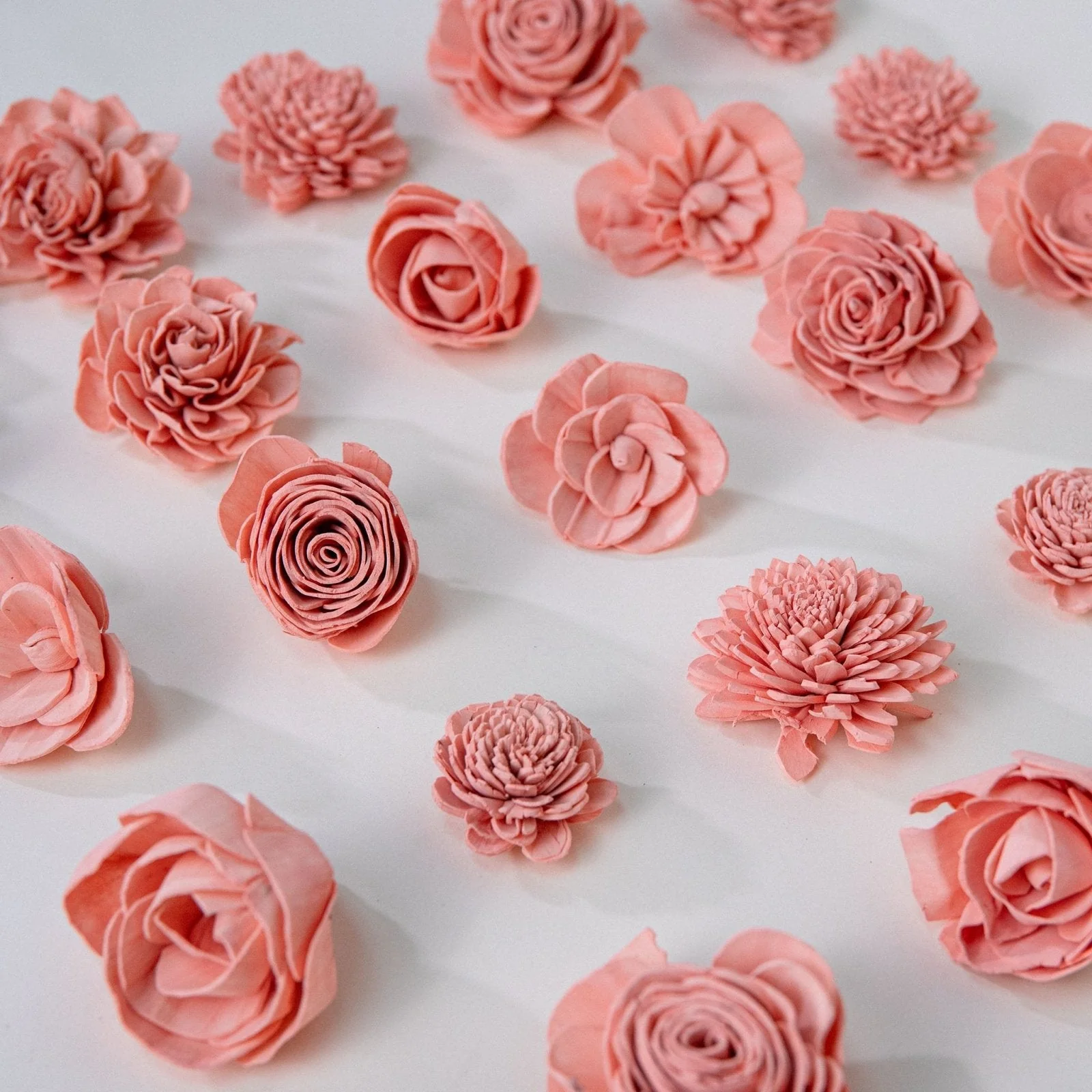 25-Pack of Dusty Pink-Colored Mixed Flowers - Image 2