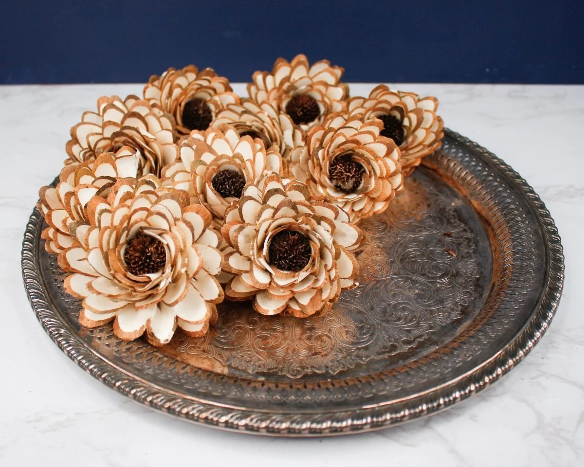 3" Almond Daisy (10 Pack) - Image 3