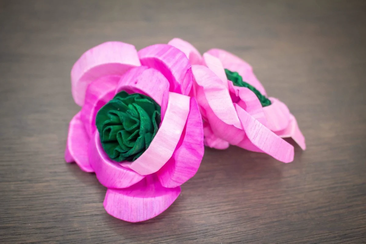 3" Polly Pink/Green (10 Pack) - Image 2