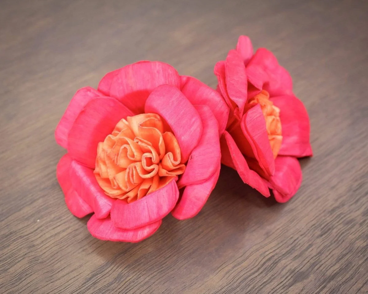 3" Polly Red/Orange (10 Pack) - Image 2