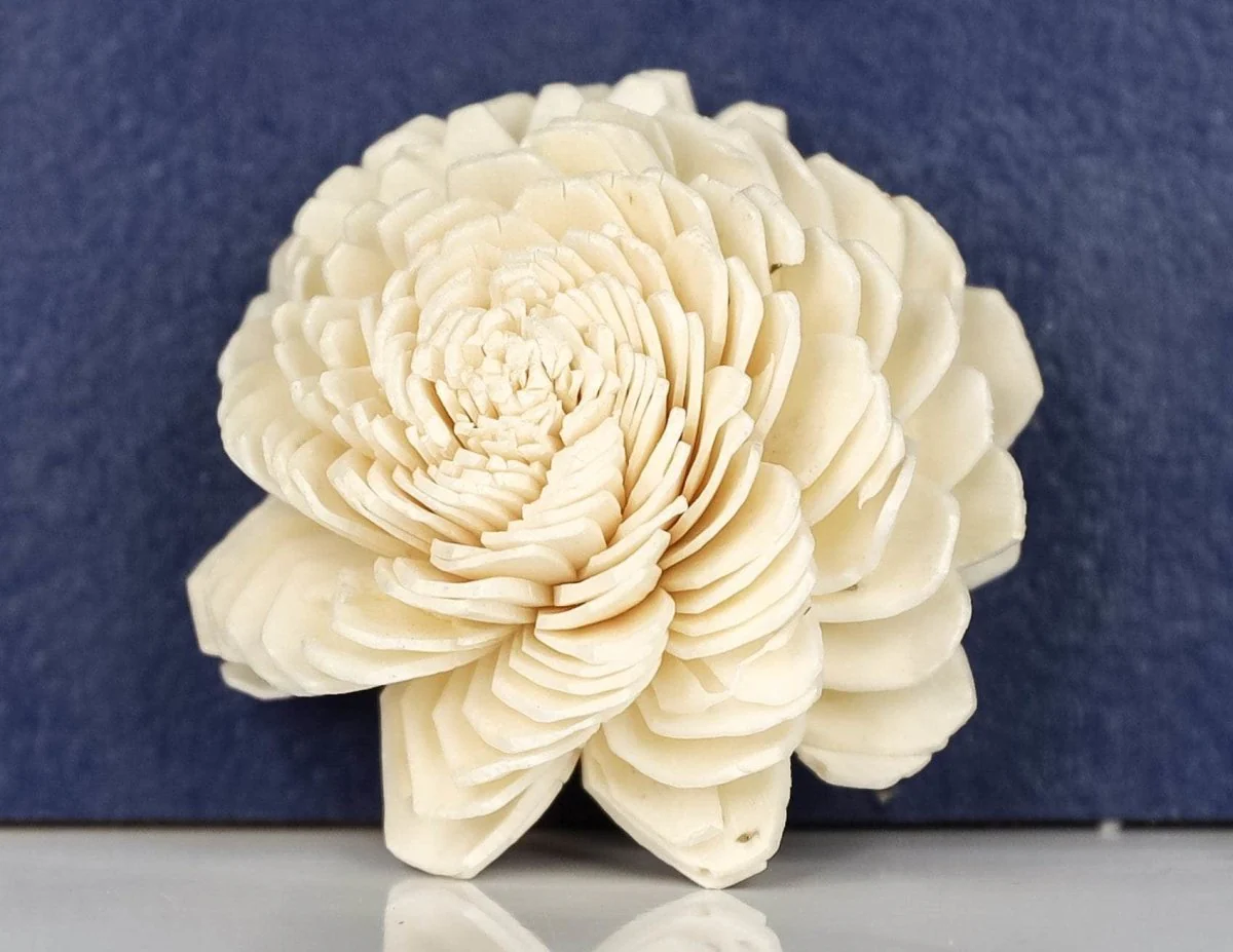 3" Spiral Flower (10 pack) - Image 2