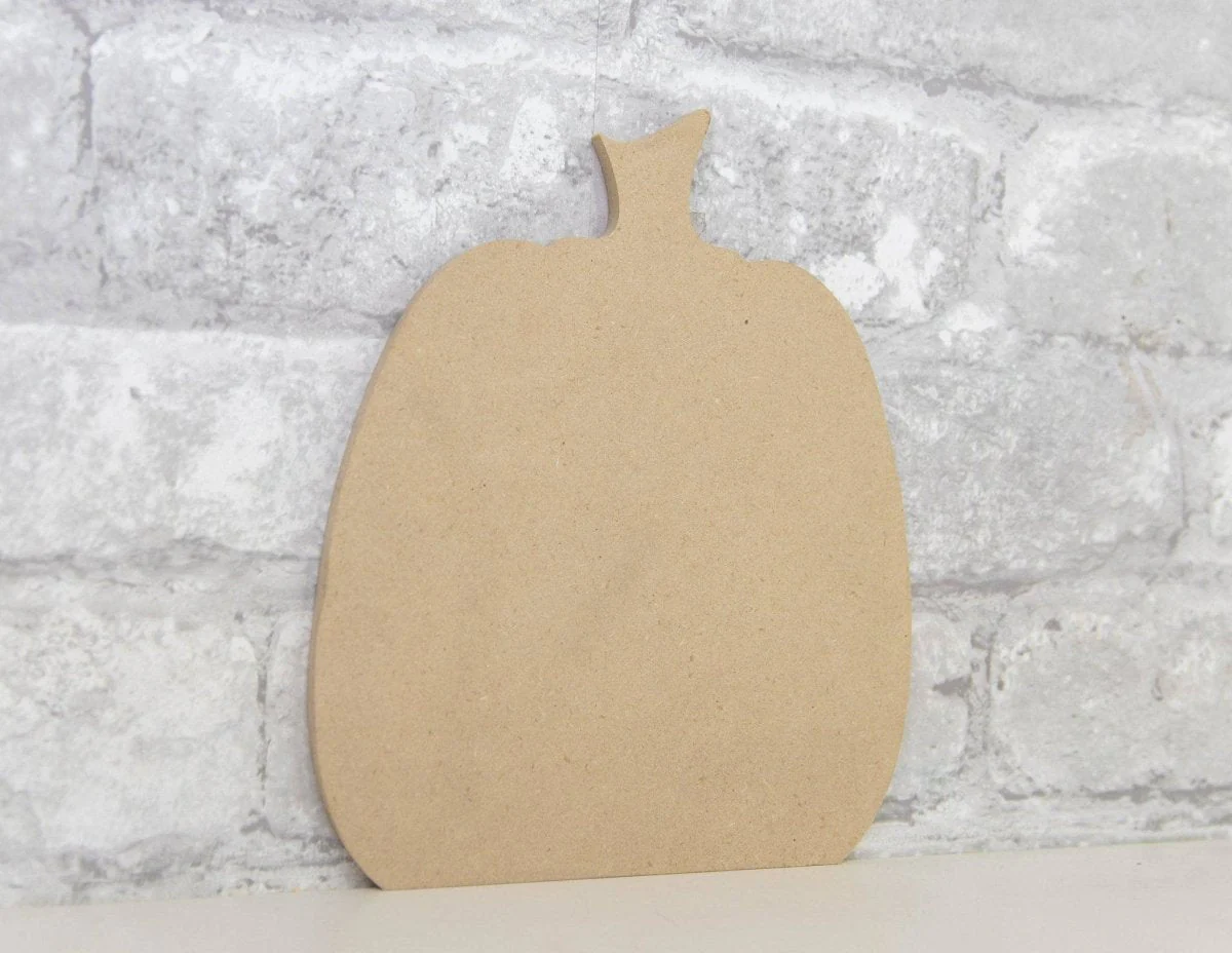 7" Pumpkin Wood Cutout - Image 3