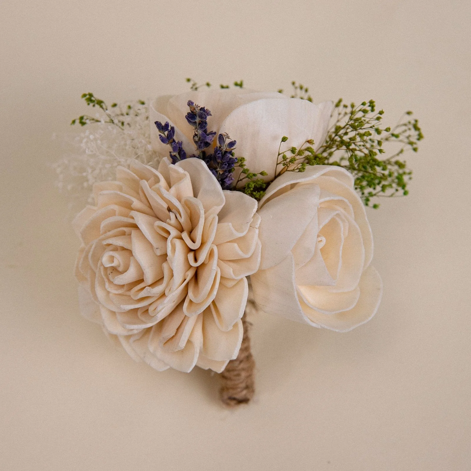 All Natural Groom's Boutonniere - Image 3