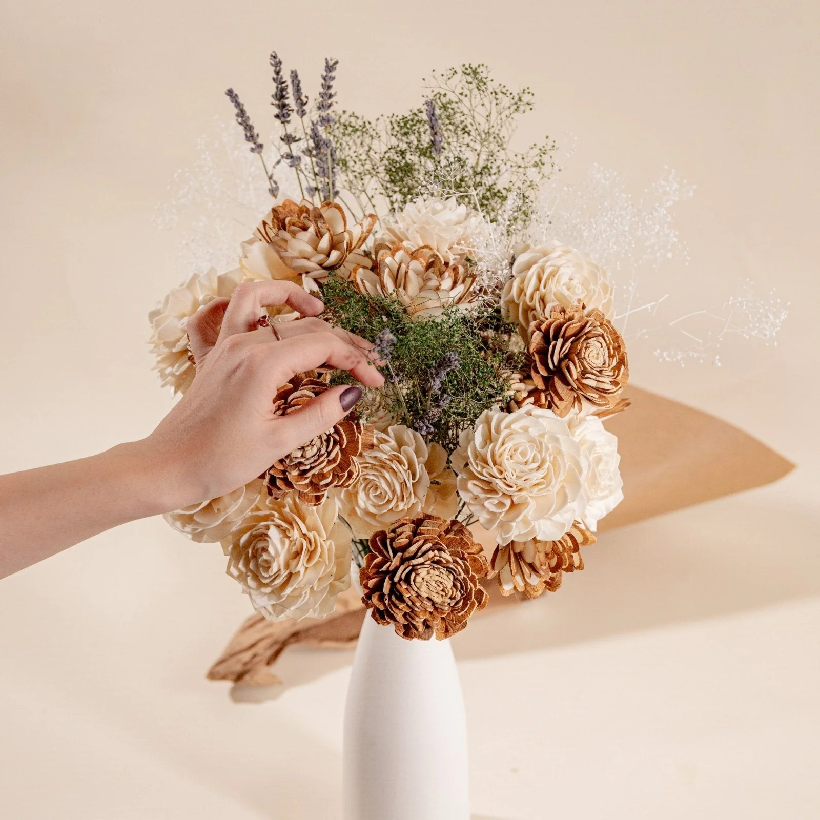 All Natural Loose Flower Bouquet - Image 4