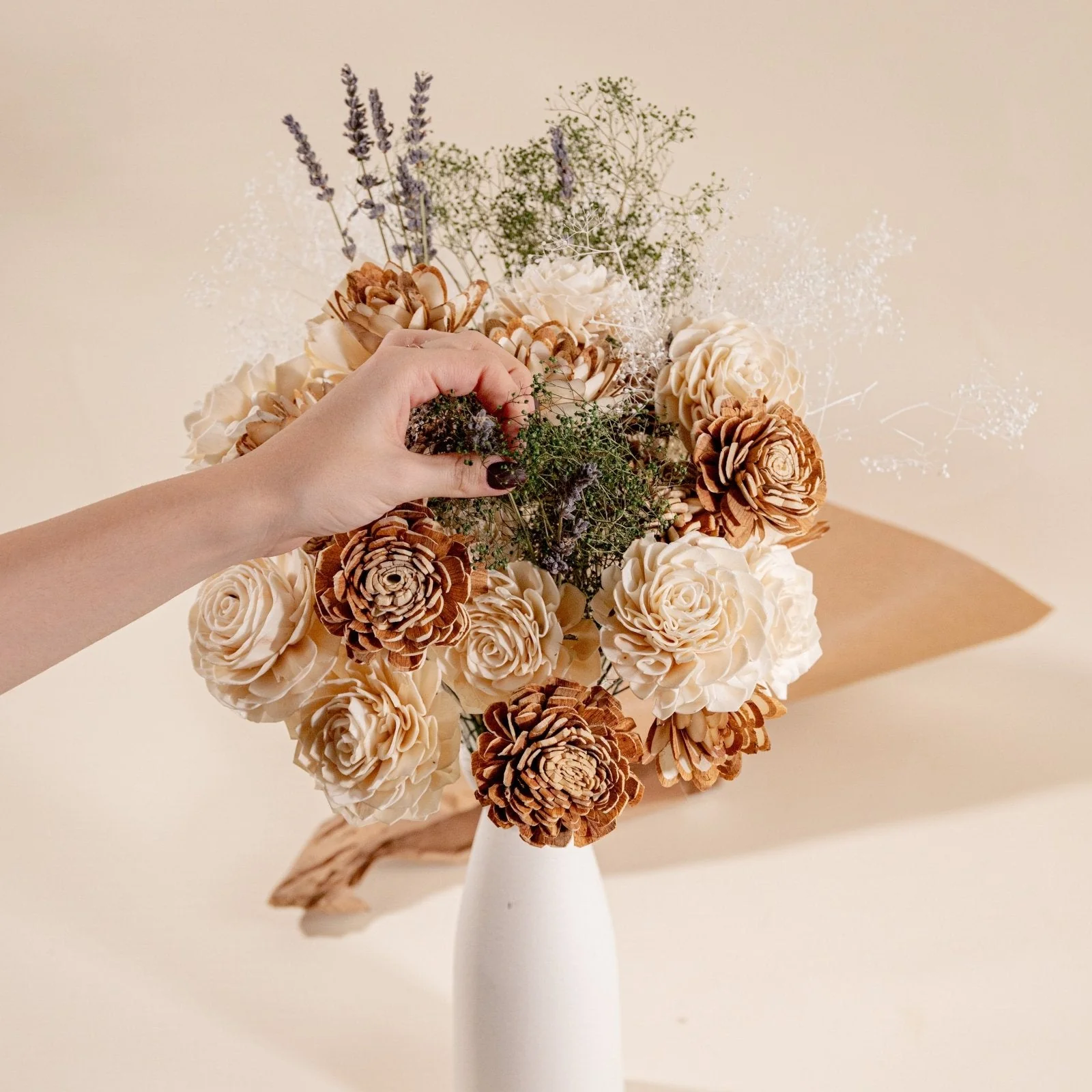 All Natural Loose Flower Bouquet - Image 5