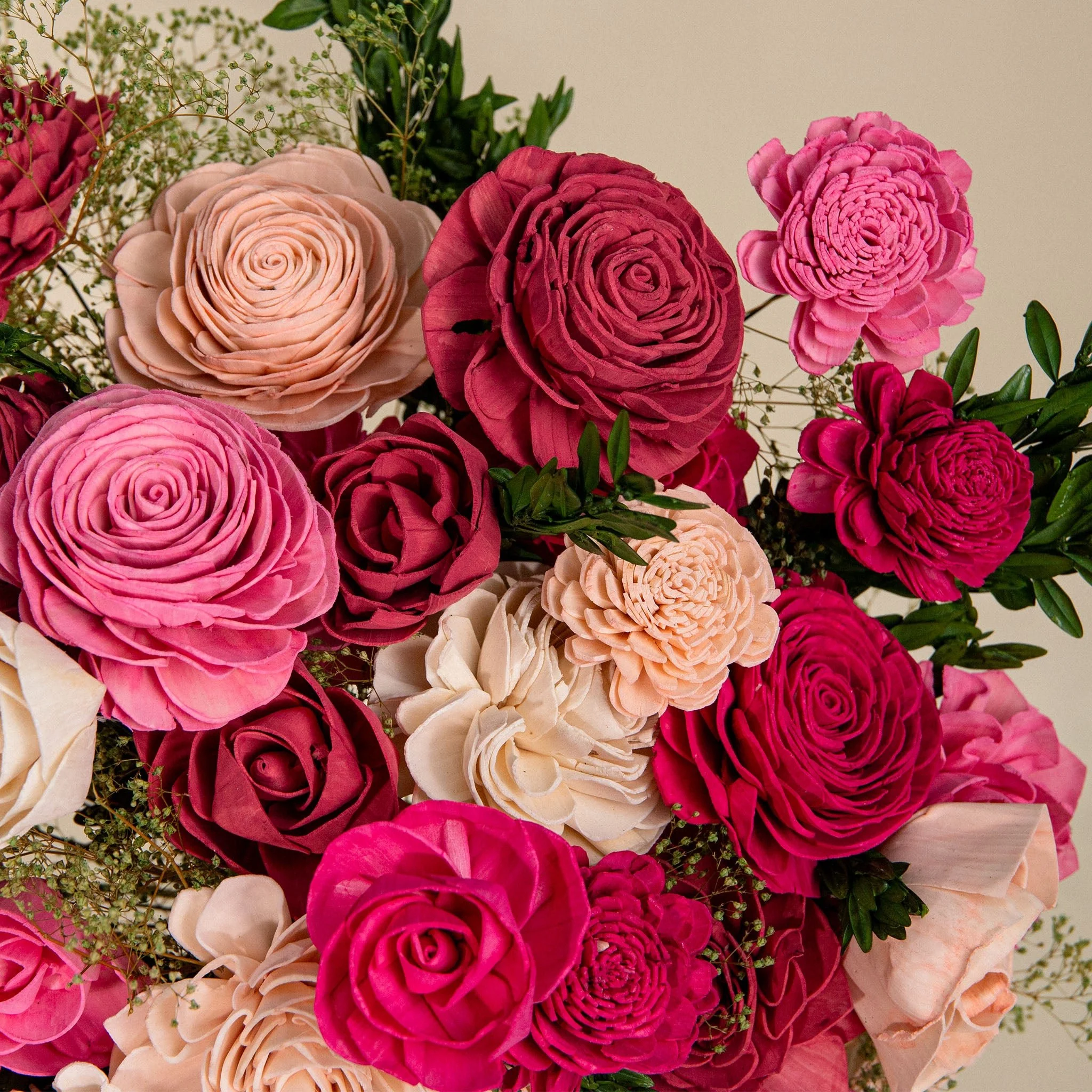 All Pink Roses Gift Bouquet - Image 2