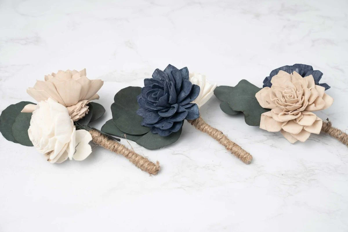 Anchored In Love Boutonniere (Set of 3) - Image 3