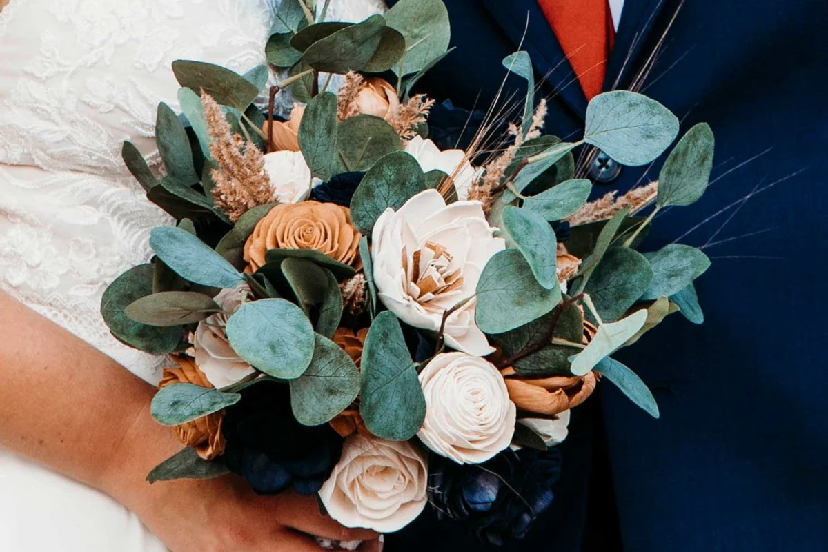 Anchored In Love Bridal Bouquet - Image 2