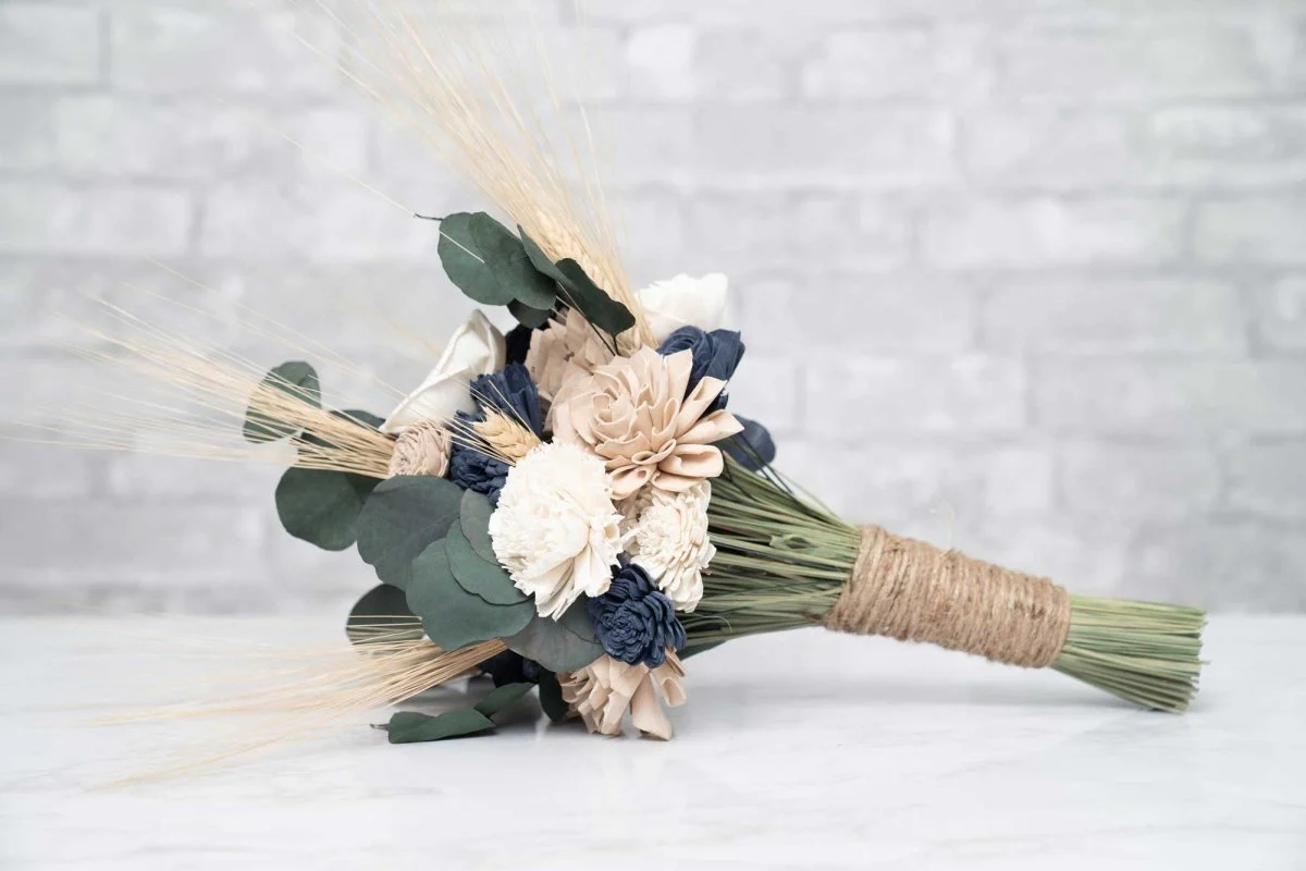 Anchored In Love Bridesmaid Bouquet - Image 4