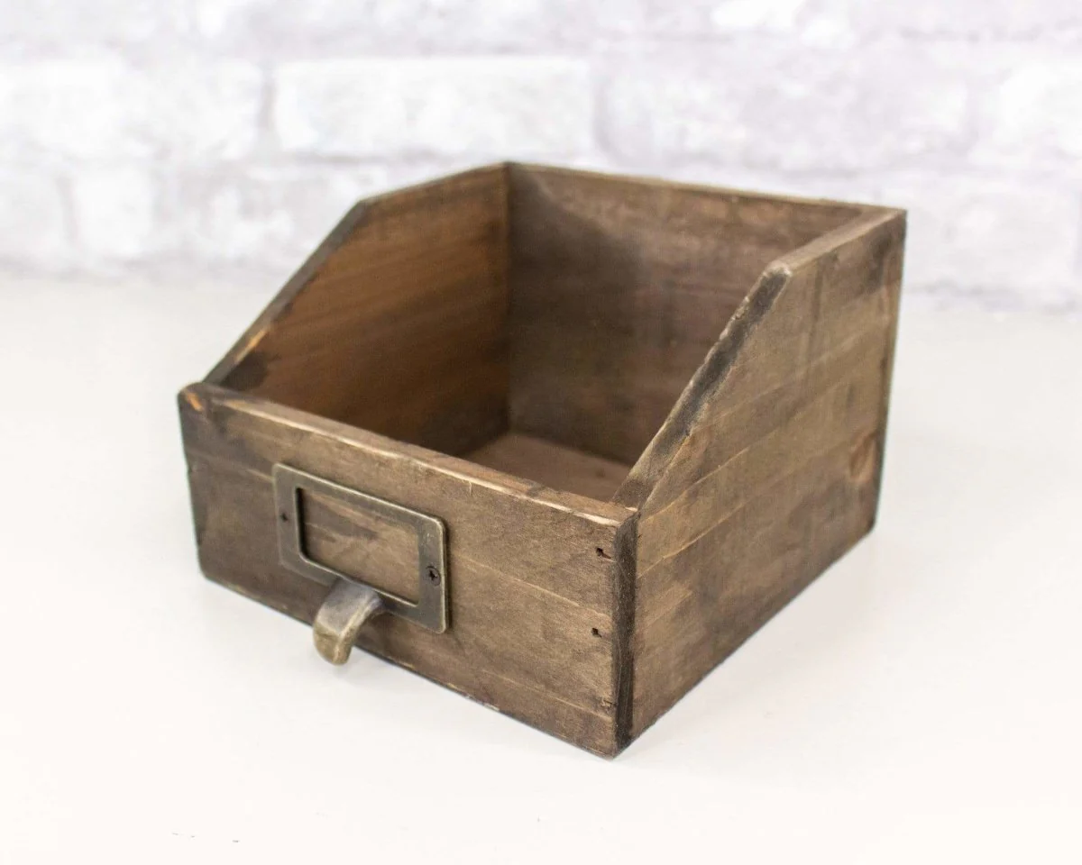 Antique Wood Drawer - Image 2