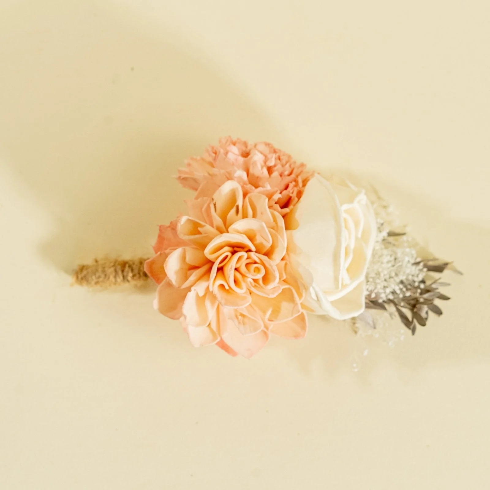 Bashful Beauty Groom's Boutonniere* - Image 2