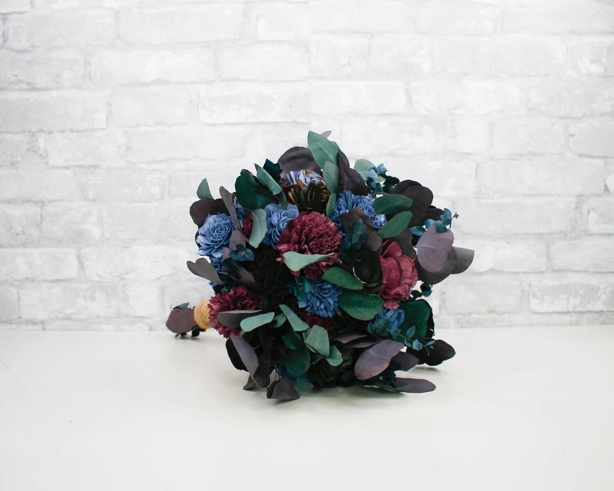 Black Forest Bridal Bouquet - Image 6
