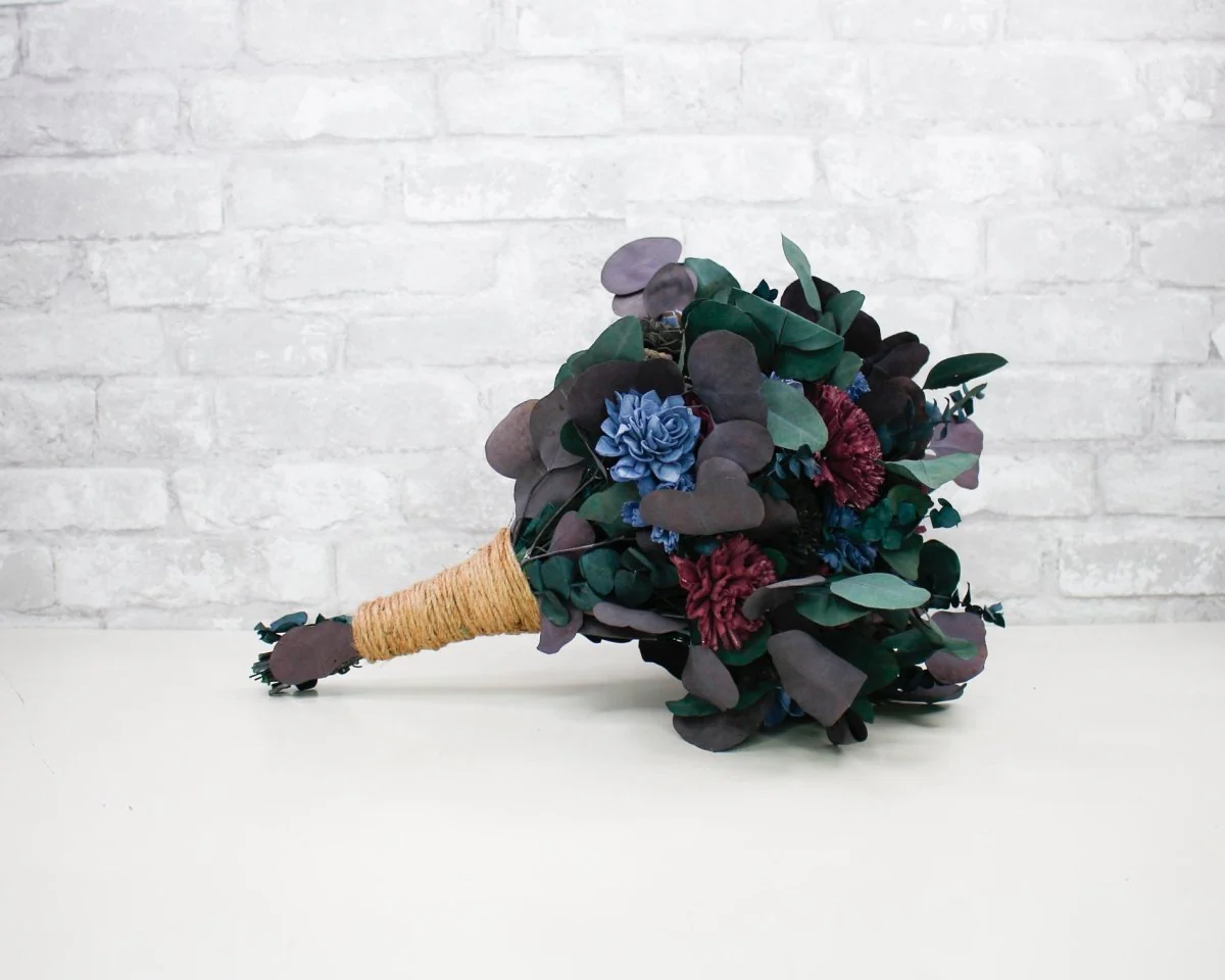 Black Forest Bridal Bouquet - Image 7