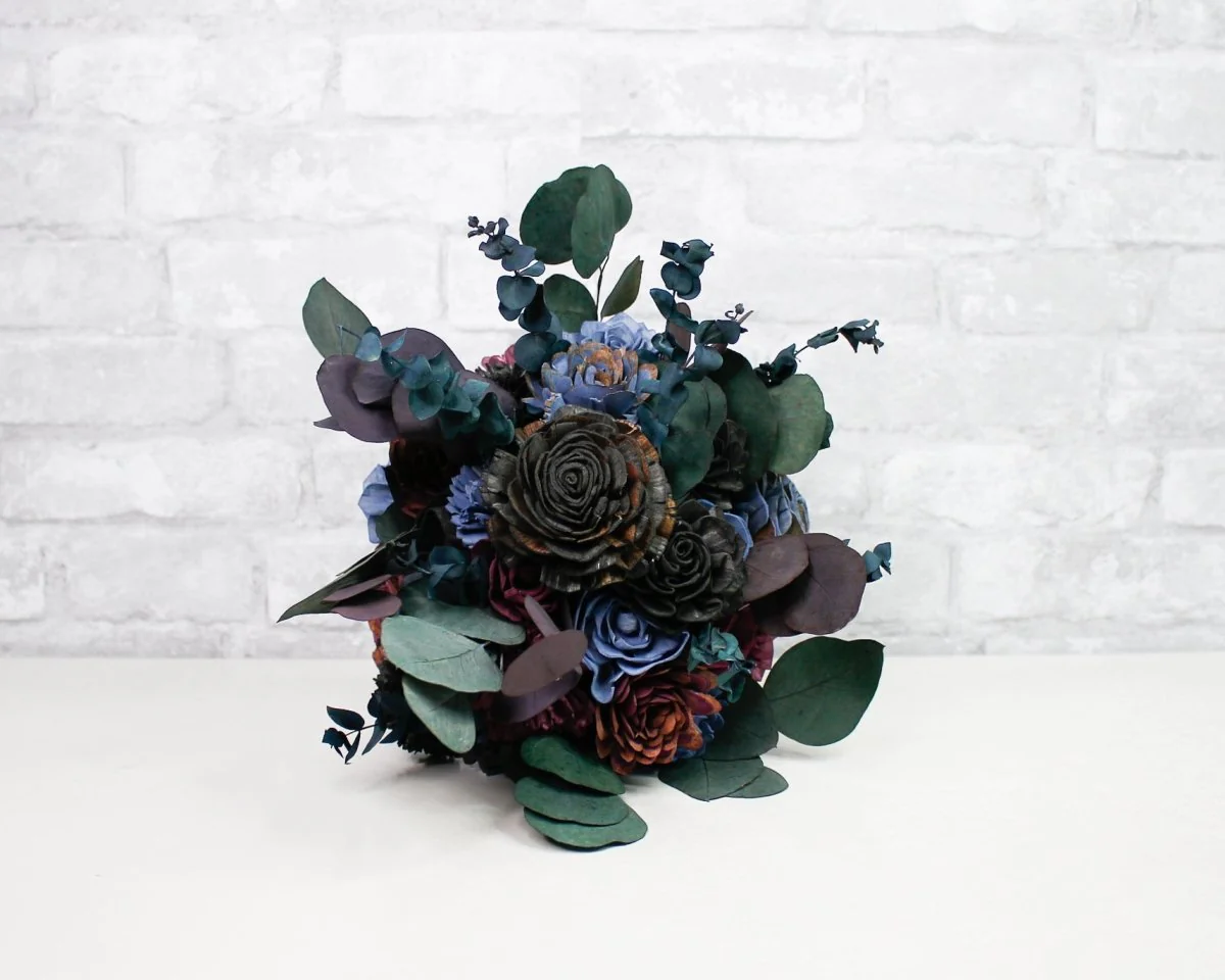 Black Forest Bridesmaid Bouquet - Image 2