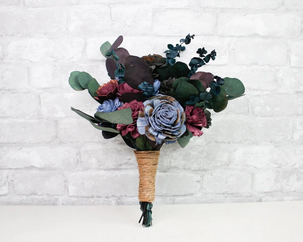 Black Forest Bridesmaid Bouquet - Image 6