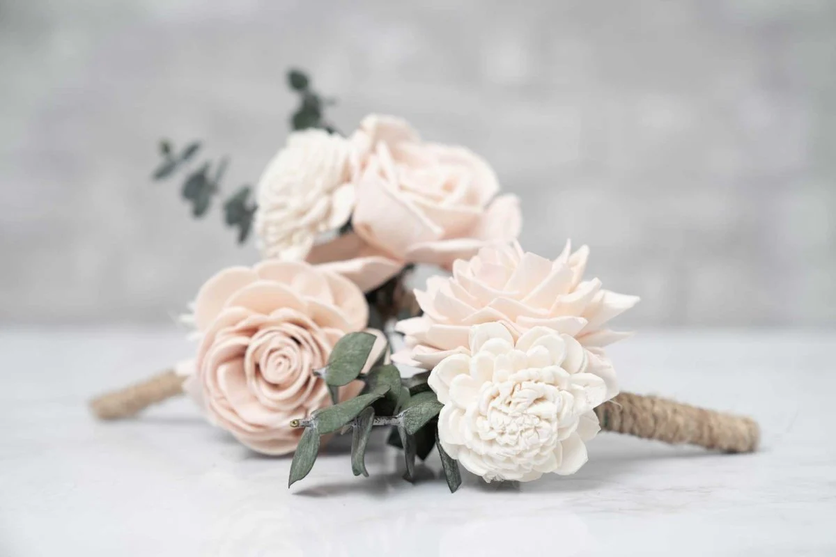 Blush Beauty Boutonniere (Set of 3)* - Image 6