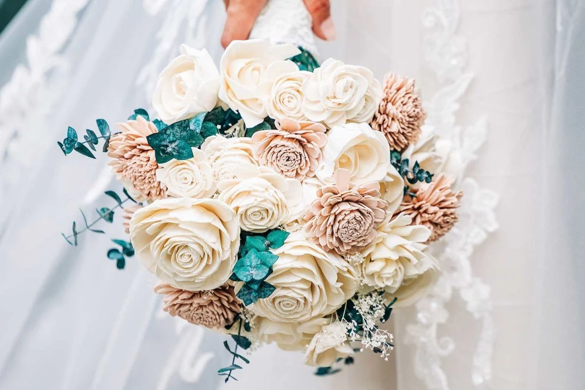Blush Beauty Bridal Bouquet* - Image 3
