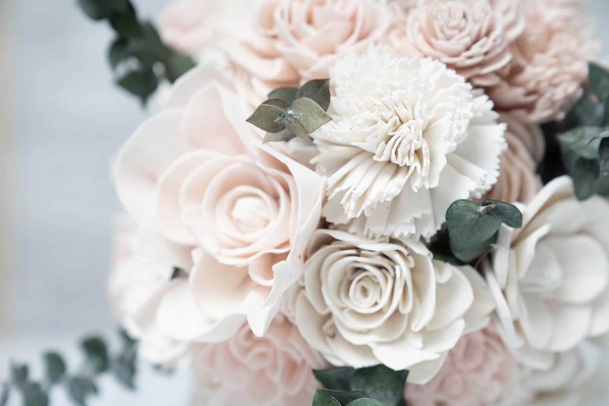 Blush Beauty Bridesmaid Bouquet - Image 4