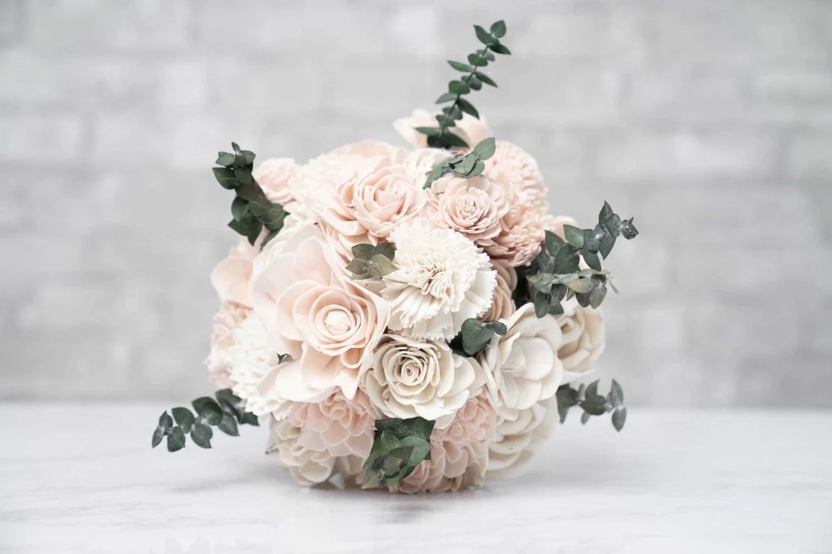 Blush Beauty Bridesmaid Bouquet* - Image 2