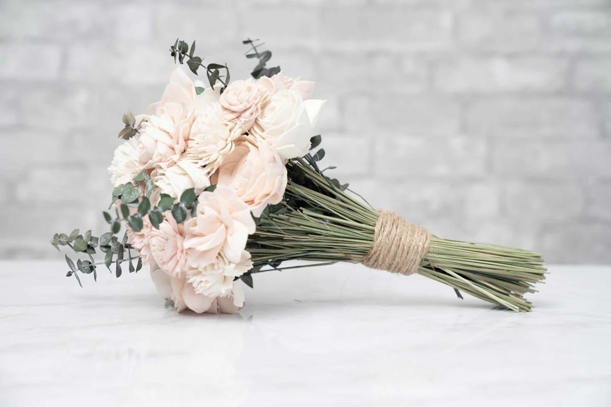 Blush Beauty Bridesmaid Bouquet* - Image 6