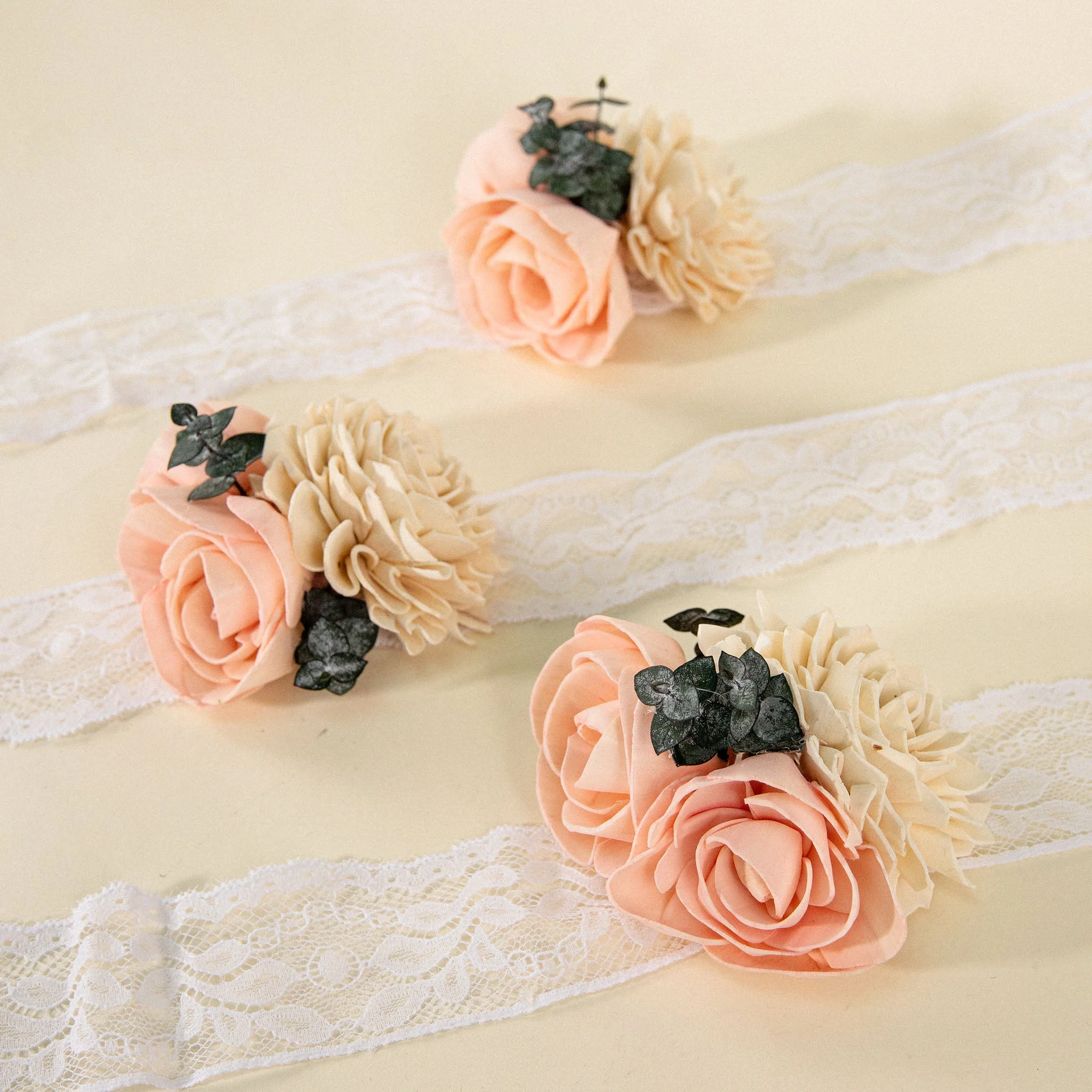 Blush Beauty Corsage (Set of 3)* - Image 2