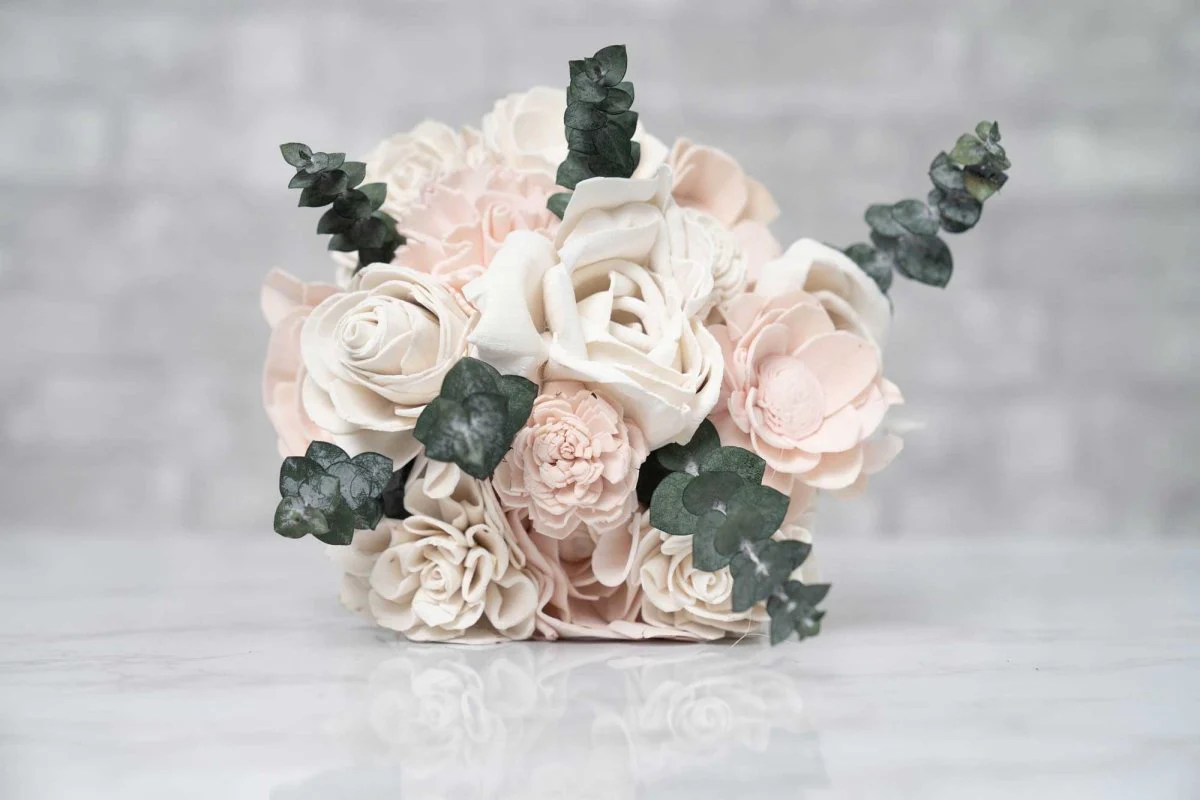 Blush Beauty Mini Bouquet - Image 3