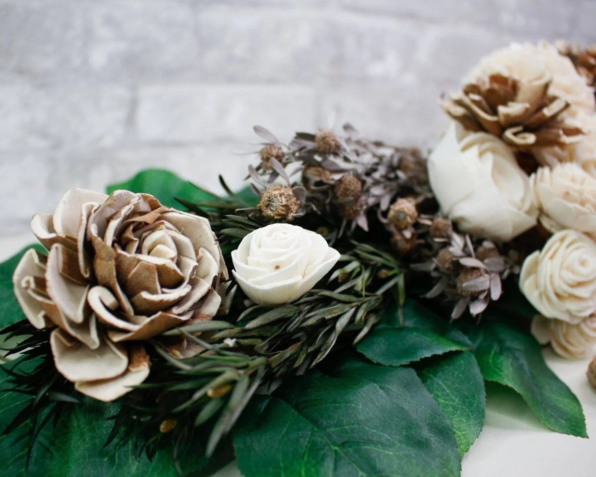 Blushing Belle Bridal Bouquet - Image 15