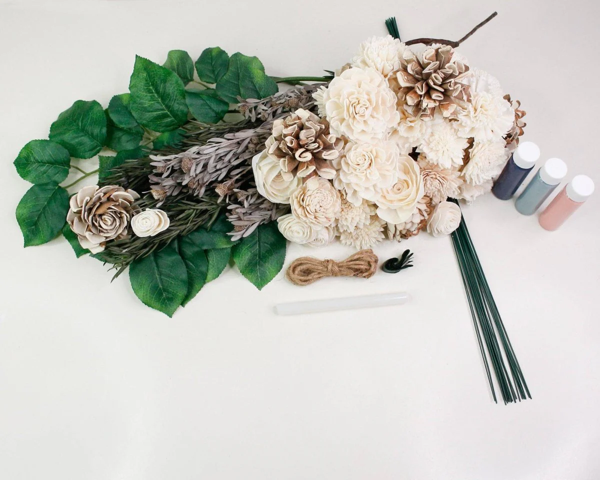 Blushing Belle Bridal Bouquet - Image 17