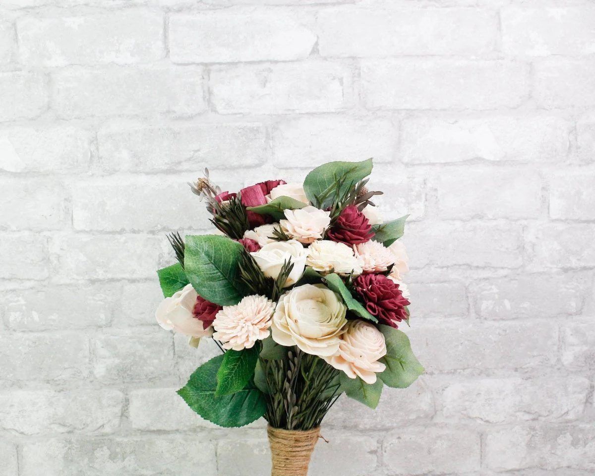 Blushing Belle Bridal Bouquet* - Image 13