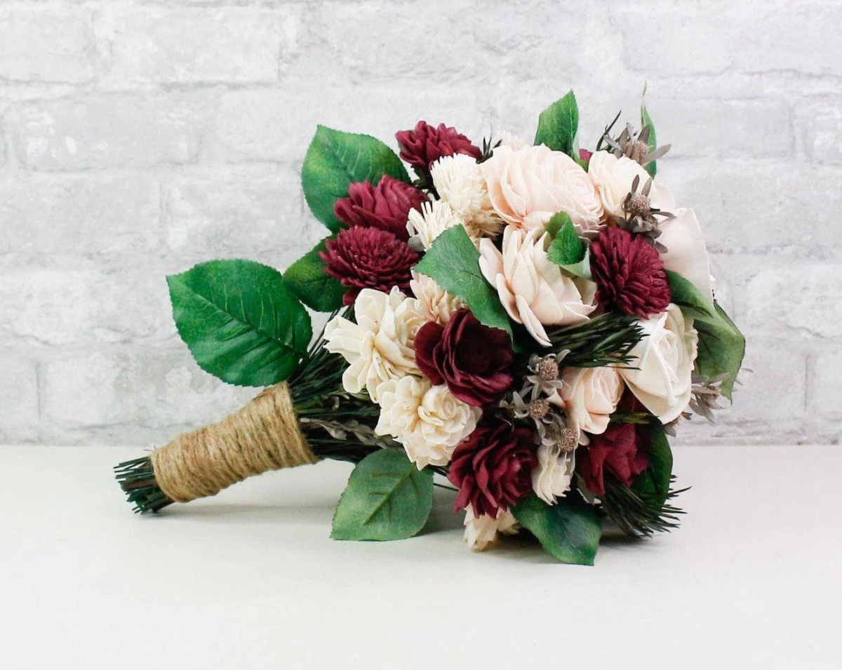 Blushing Belle Bridal Bouquet* - Image 3