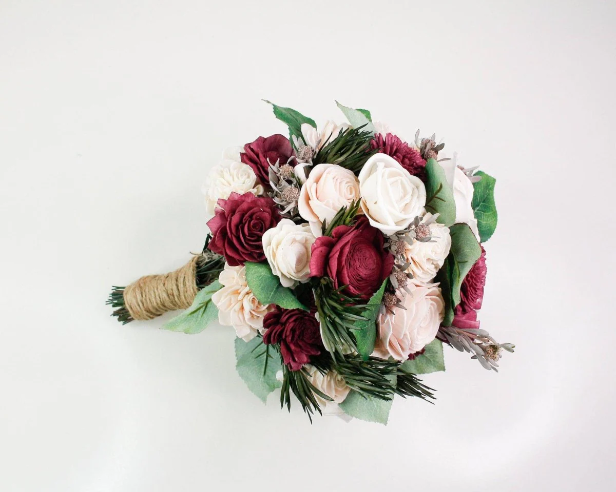 Blushing Belle Bridal Bouquet* - Image 8