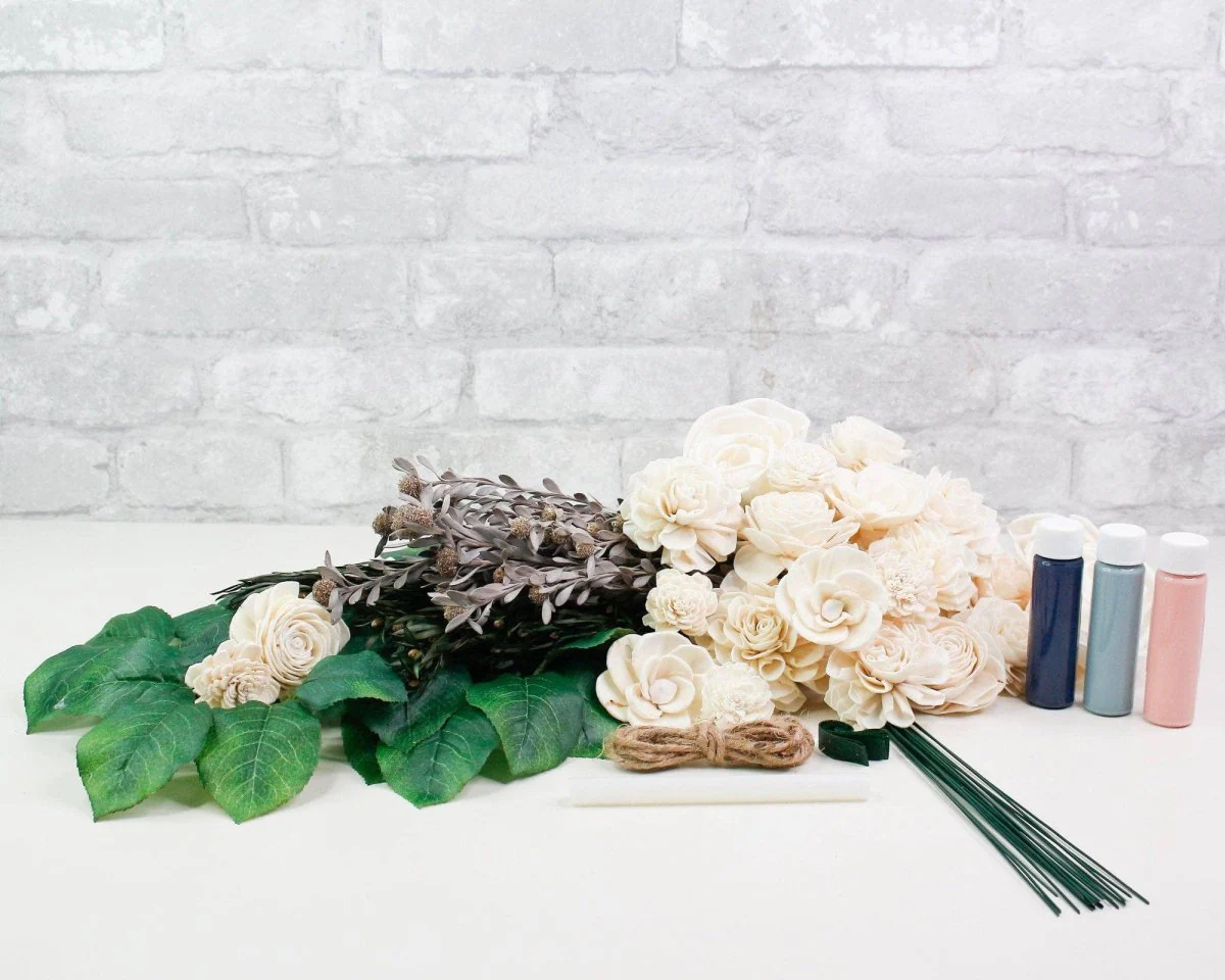 Blushing Belle Bridesmaid Bouquet - Image 15