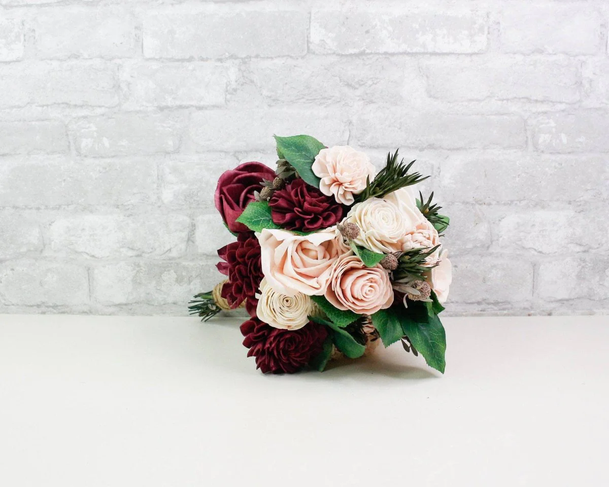 Blushing Belle Bridesmaid Bouquet* - Image 2