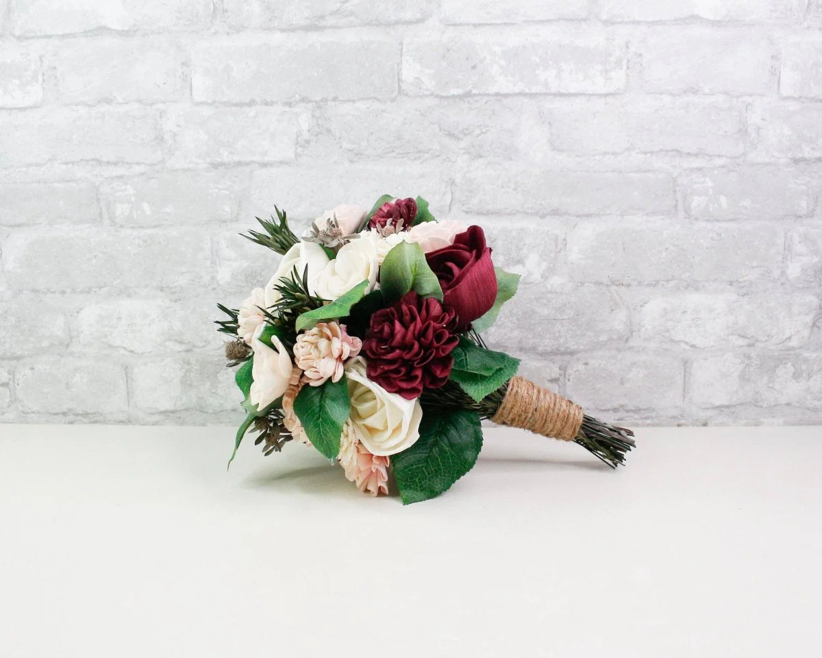 Blushing Belle Bridesmaid Bouquet* - Image 3