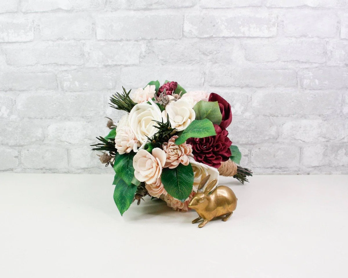 Blushing Belle Bridesmaid Bouquet* - Image 5