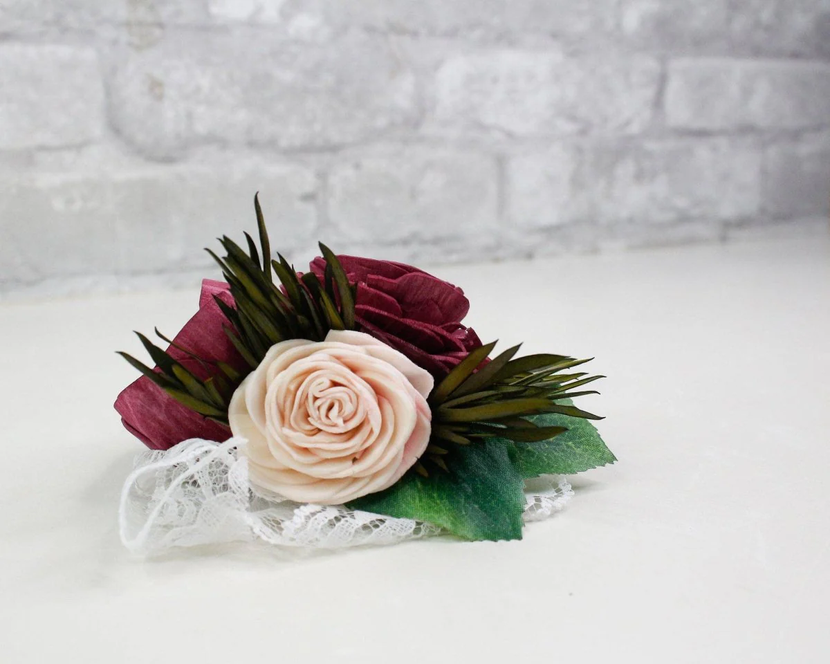 Blushing Belle Corsage (Set of 3) - Image 2