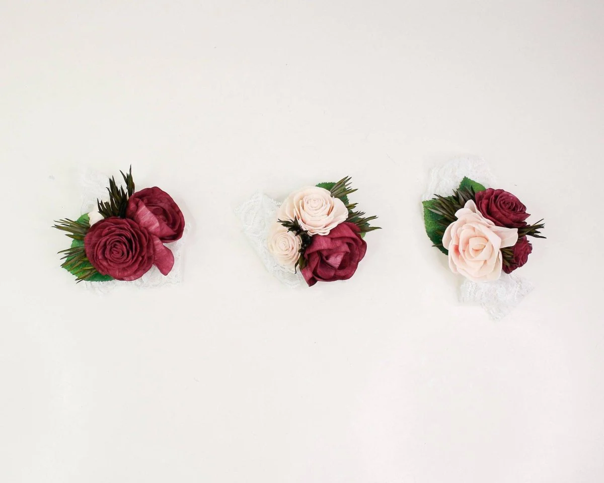 Blushing Belle Corsage (Set of 3) - Image 3