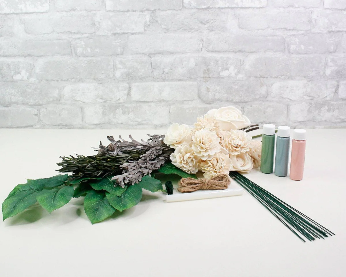 Blushing Belle Mini Bouquet - Image 8