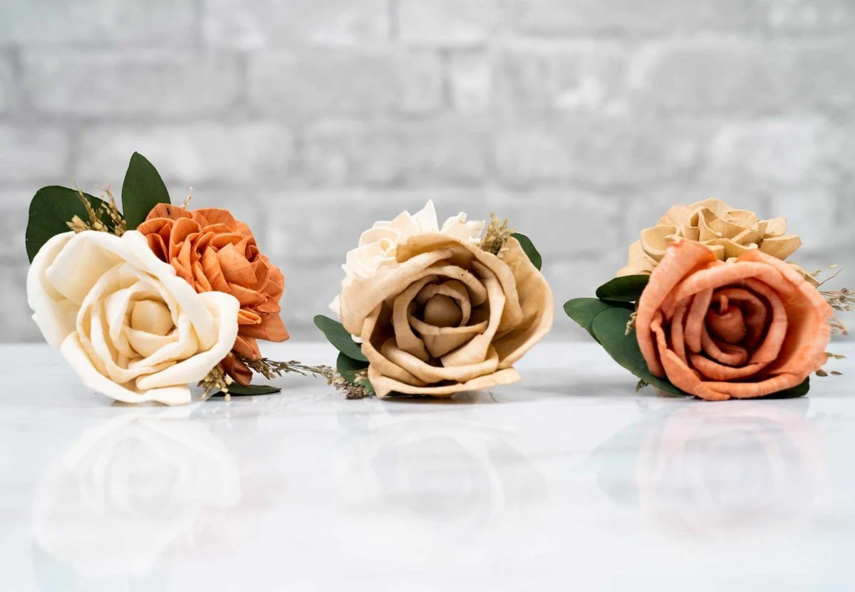 Boho Bliss Boutonniere (Set Of 3) - Image 2