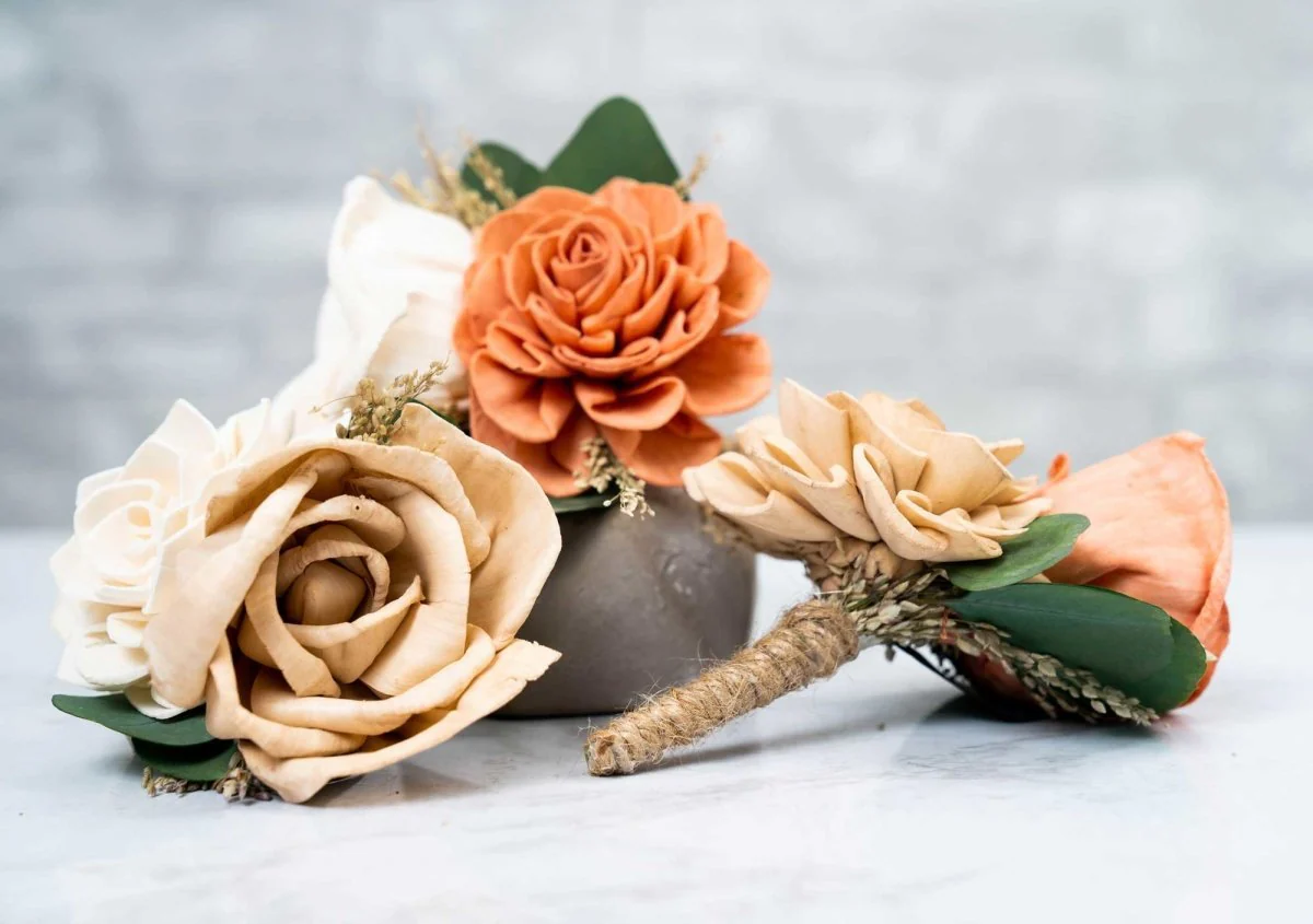 Boho Bliss Boutonniere (Set Of 3) - Image 4