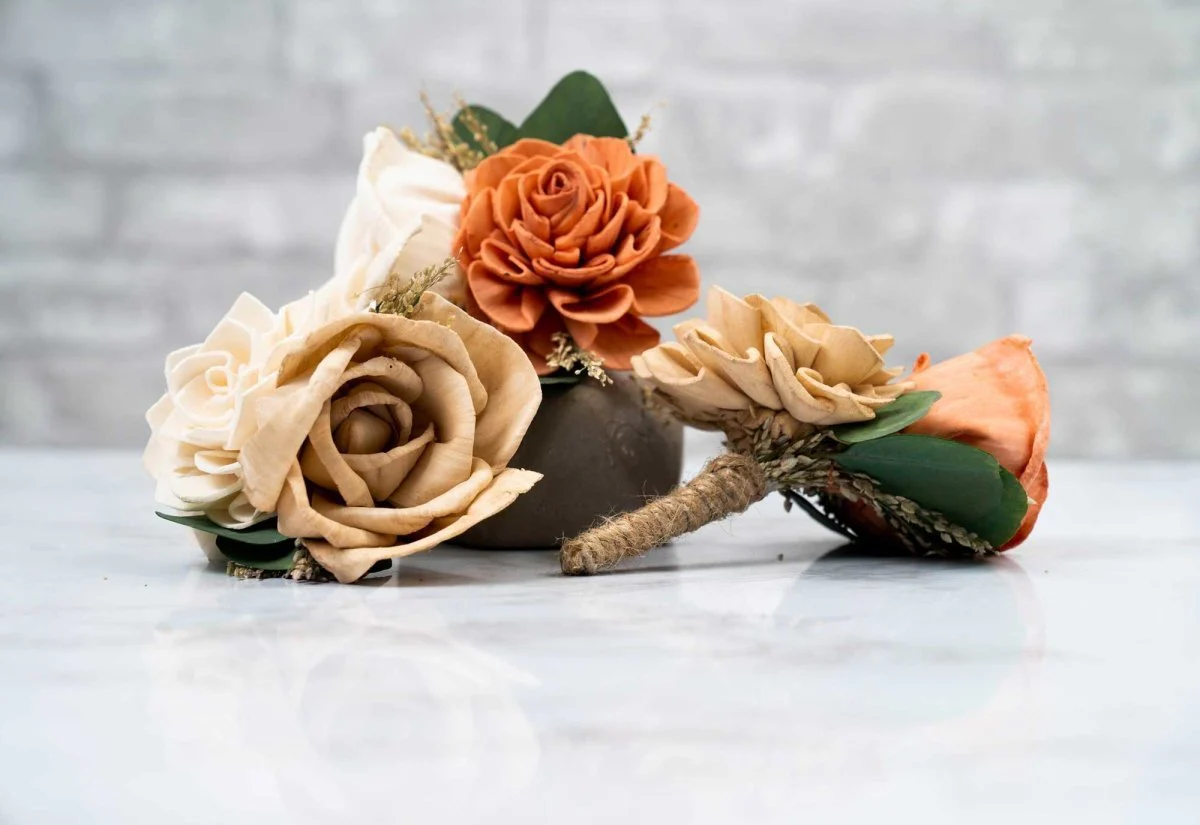 Boho Bliss Boutonniere (Set Of 3)* - Image 3