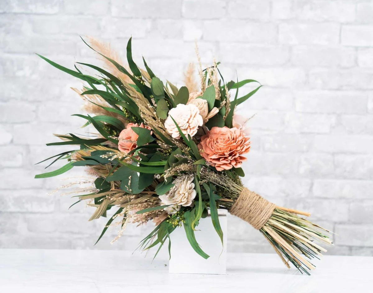 Boho Bliss Bridal Bouquet - Image 5