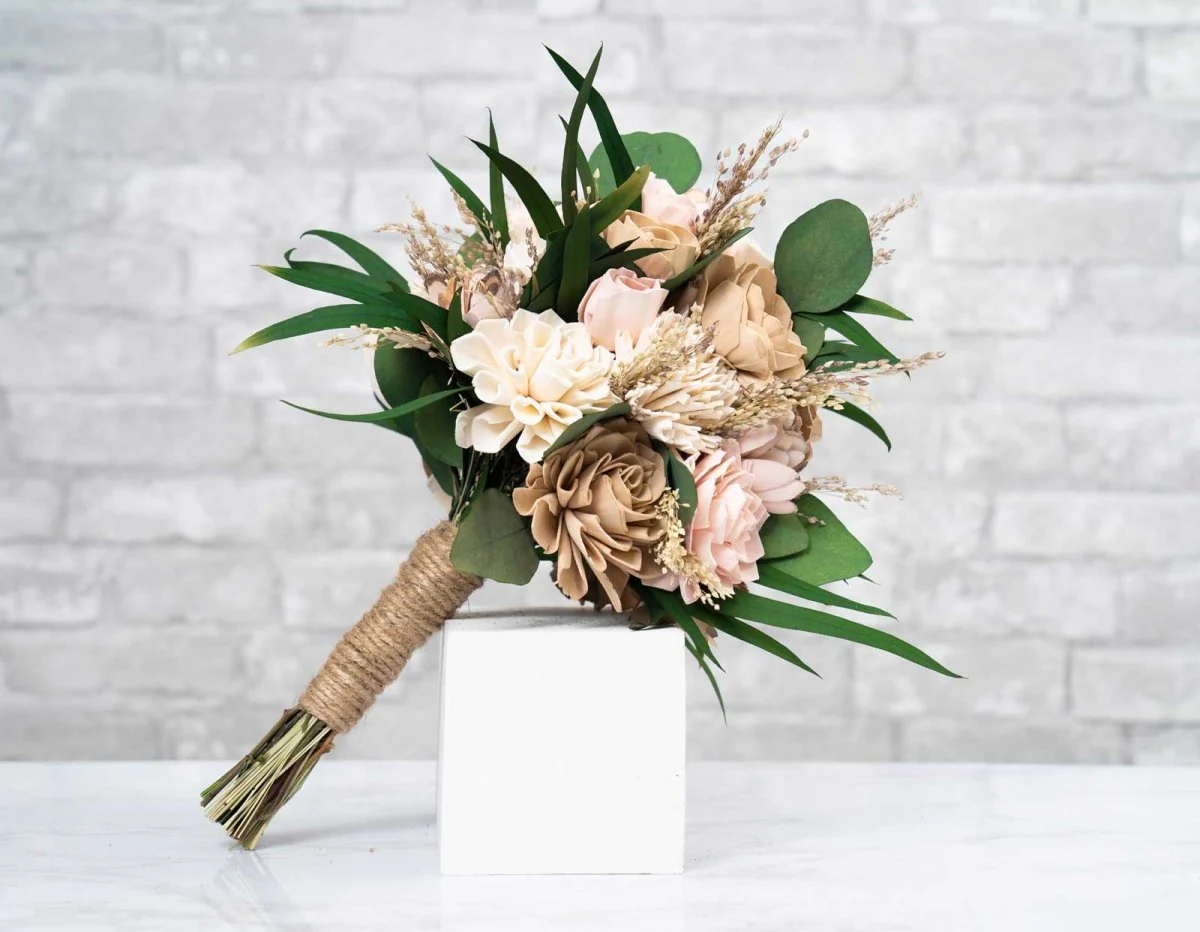Boho Bliss Bridesmaid Bouquet - Image 5
