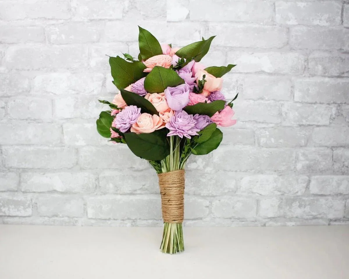 Botanical Beauty Bridal Bouquet - Image 8