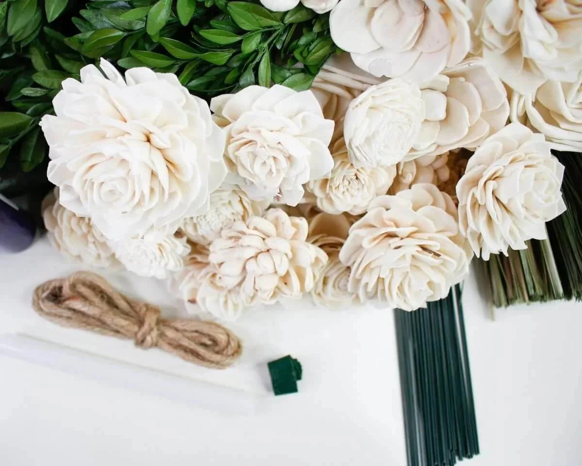 Botanical Beauty Bridal Bouquet - Image 9