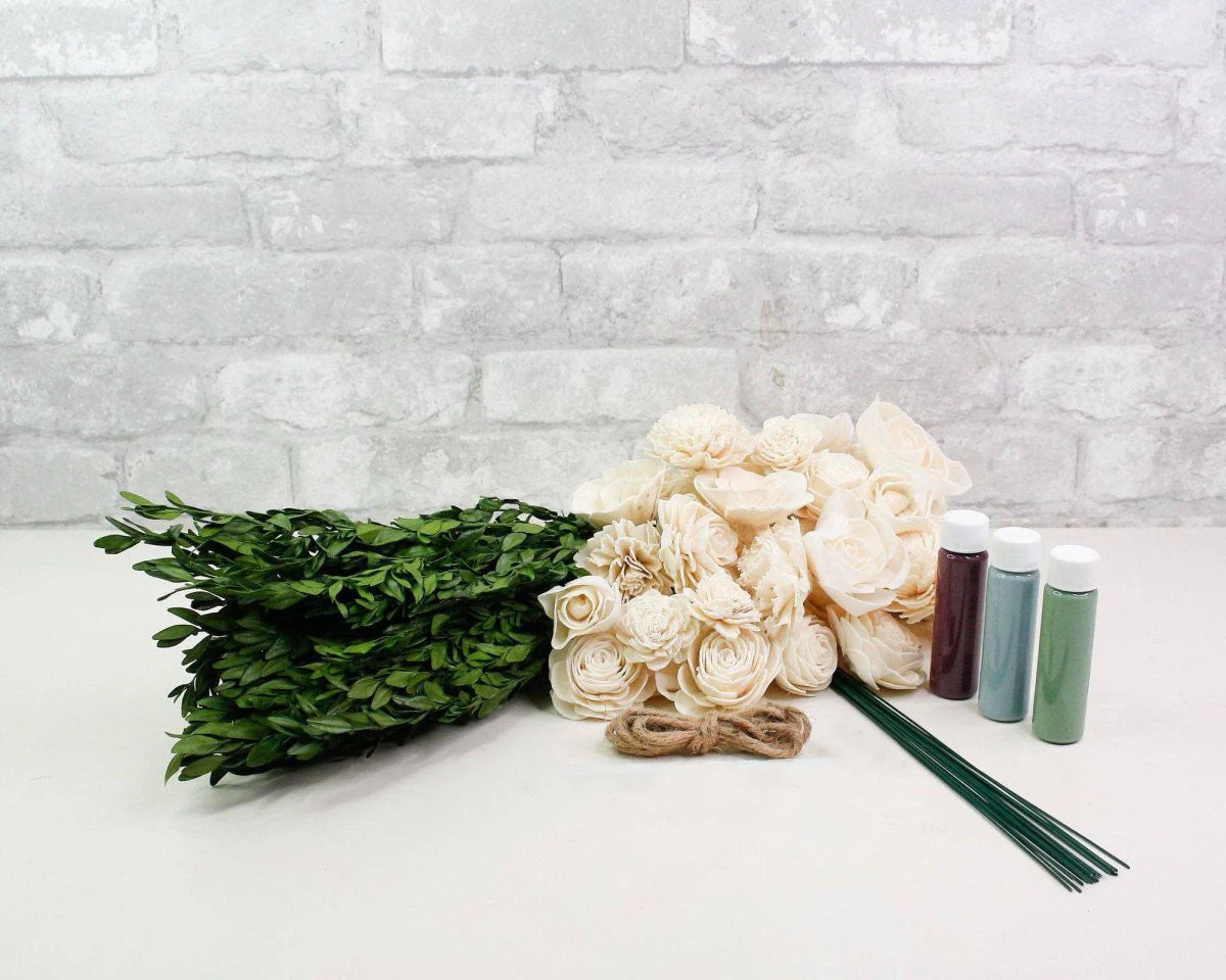 Boxwood Bridal Bouquet - Image 10