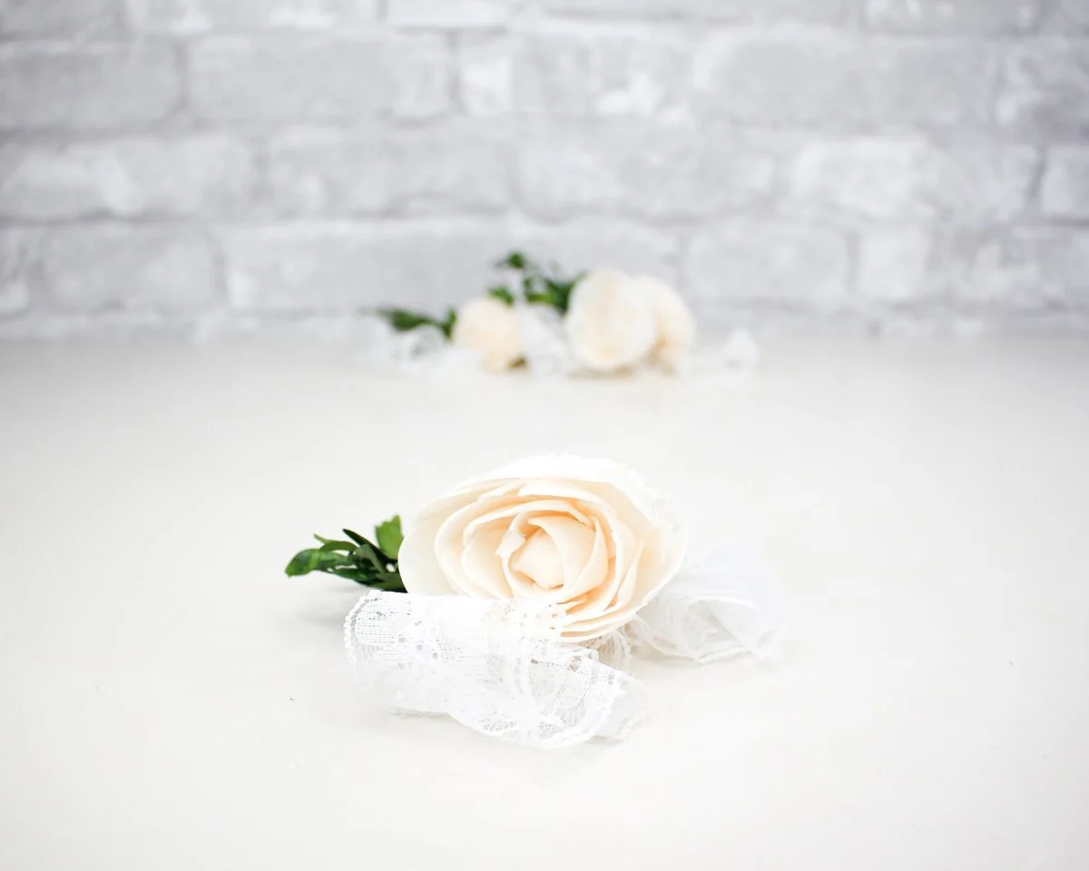 Boxwood Corsage (Set Of 3) - Image 2